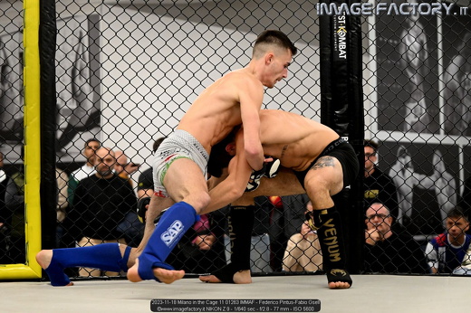 2023-11-18 Milano in the Cage 11 01263 IMMAF - Federico Pintus-Fabio Gsell